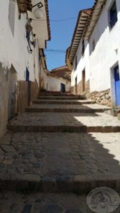 thousands of staitrs in cusco