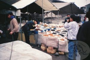 in a fresh market in Istanbul